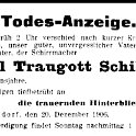 1906-12-20 Hdf Trauer Schilling